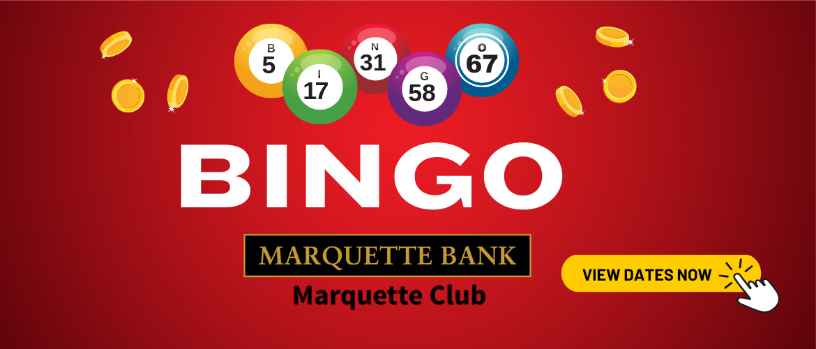 Play Bingo with the Marquette Club - Find Dates Now