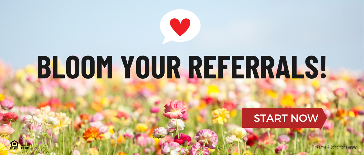 Refer Now - When you refer a friend, you and your friend will both receive a $50 gift card!