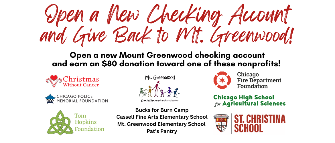 Mount Greenwood Checking Promotion