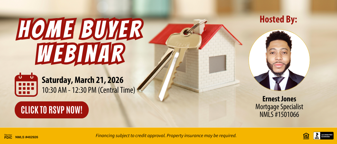 Join us for this free home buyer info webinar - See if you qualify for up to $23,500 in Down Payment Assistance