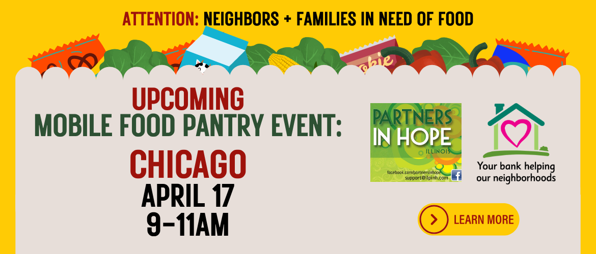 Mobile Food Pantry at Marquette Bank 6316 S. Western Ave., Chicago, IL 60636