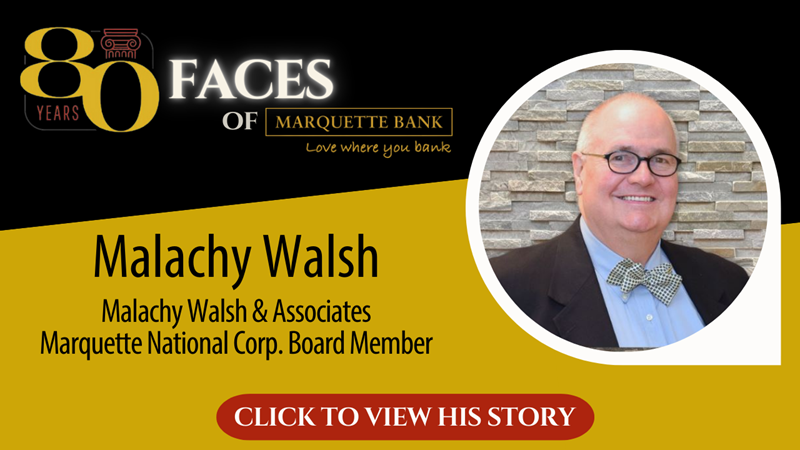 80 Faces of Marquette Bank - Malachy Walsh