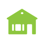 Shelter - Green House Icon