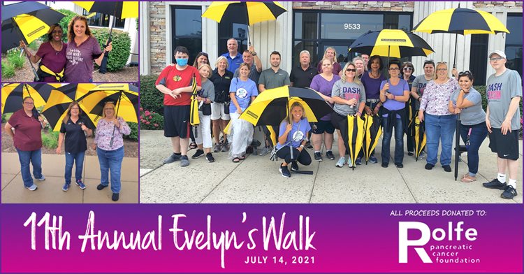 11th Annual Evelyn’s Walk by hosting an in-person walk