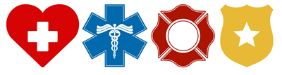 First responders badge images