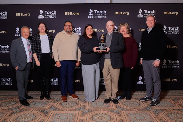 Marquette Bank Awarded the BBB Torch Awards for Ethics